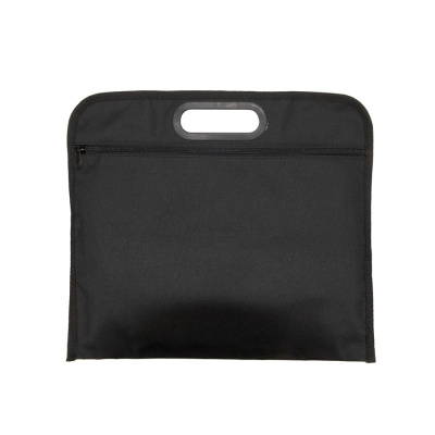 Сумка-чехол для документов "Letter"; черный; 37х33 см; полиэстер