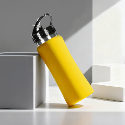 Бутылка для воды Bottle C1, soft touch, 600 мл