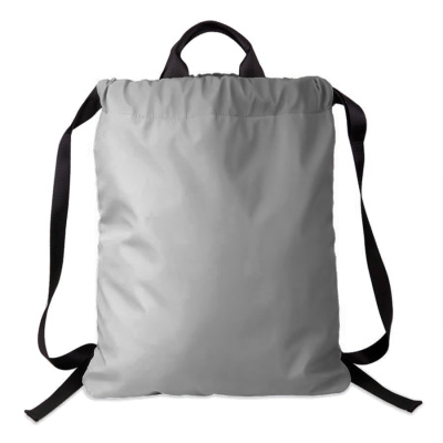 Рюкзак RUN, светоотражающий серый, 48х40см, 100% полиэстер