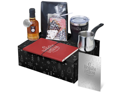 Подарочный набор Re:Routine с туркой, термокружкой и кофе