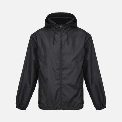 Ветровка унисекс Shield, черная, размер XS