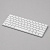Беспроводная клавиатура Air Keyboard для MAC, Windows, 500 мАч, алюминий