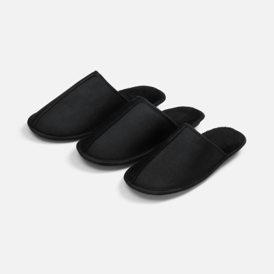 Тапочки домашние Norridge, размер 37-39, черные