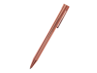 Ручка металлическая шариковая Bergamo, серебристый