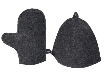 Банный набор из шапки и рукавицы Renew