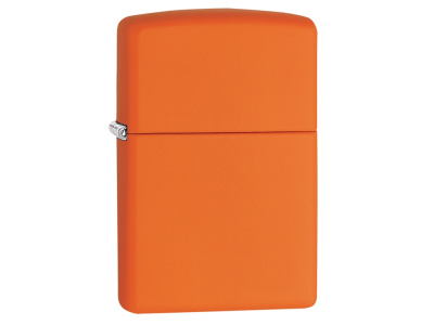 Зажигалка ZIPPO Classic с покрытием Orange Matte