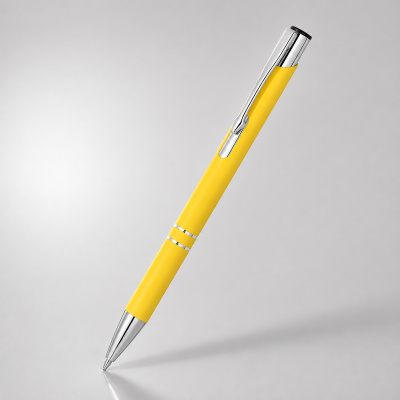 Ручка металлическая шариковая C1 soft-touch