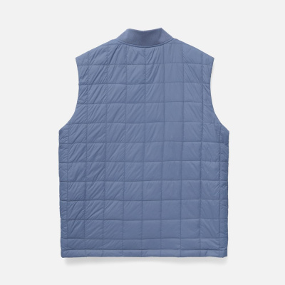 Жилет унисекс Warmbridge, синий (джинс), размер 4XL