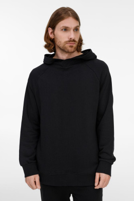 Худи унисекс H5, черное, размер XS/S