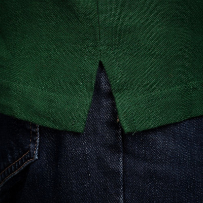 Рубашка поло Virma Stripes, зеленая, размер S