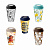 Стакан с крышкой Tumbler на заказ, S