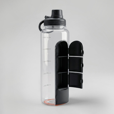 Спортивная бутылка для воды Electrolyte, 1200 мл, тритан