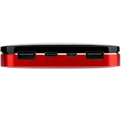 Внешний аккумулятор Accesstyle Carmine 8MP 8000 мАч, черный/красный
