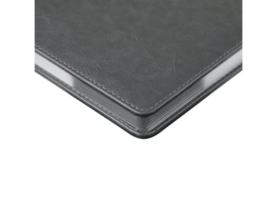 Ежедневник недатированный А5 Sidney Nebraska с серебряным срезом