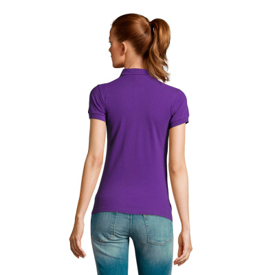 Поло женское PASSION, фиолетовый, S, 100% хлопок, 170 г/м2