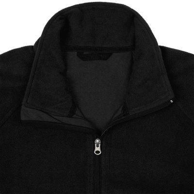 Куртка флисовая унисекс Fliska, черная, размер XS/S