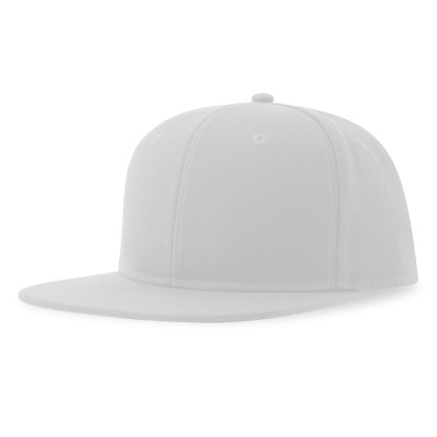Бейсболка "SNAP BACK-S", 6 клиньев, пластик. застежка, серый, 100% переработанный  полиэстер, 300 гр/м2