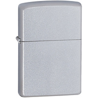 Зажигалка Zippo Classic Satin, серебристая