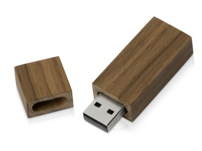 USB-флешка на 16 Гб Woody с магнитным колпачком