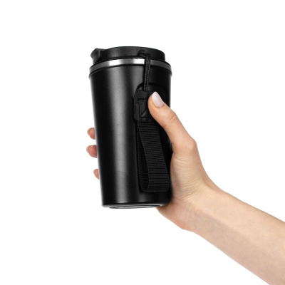 Смарт-стакан с заменяемой батареей tellMug, ver.2, черный