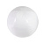 Мяч пляжный надувной; белый; D=40 см (накачан), D=50 см (не накачан), ПВХ