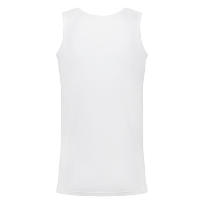 Майка мужская "Athletic Vest", белый_S, 100% х/б, 160 г/м2