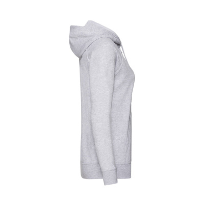 Толстовка без начеса "Ladies Lightweight Hooded Sweat", серый, L, 80% х/б 20% полиэстер, 240 г/м2