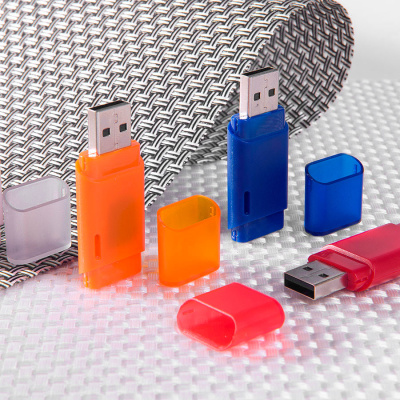USB flash-карта "Osiel" (8Гб),красный, 5,1х2,2х0,8см,пластик