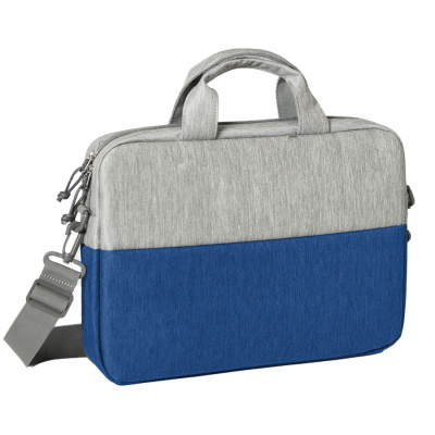 Конференц-сумка BEAM NOTE, серый/ярко-синий, 39х30х6.5 см, ткань верха:100% полиамид, под-д:100%поли