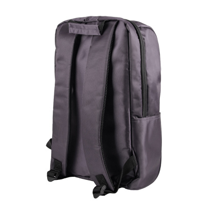 Рюкзак "Trio", темно-серый, 42х27х14 см, ткань верха: 100 % полиэстер, подкладка 100 % полиэстер