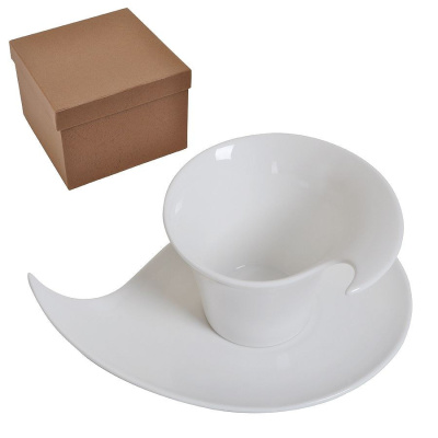 Чайная/кофейная пара  "Наваждение" в подарочной упаковке Чайная/кофейная пара  "Наваждение" в подарочной упаковке