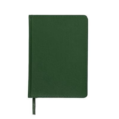 Ежедневник недатированный Campbell, А5,  темно-зеленый, белый блок
