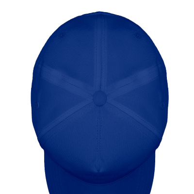 Бейсболка "Fortuna", 5 клиньев,  застежка на липучке, ярко-синий, 100% полиэстер, плотность 140 г/м2