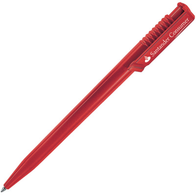 OCEAN, ручка шариковая, красный, пластик