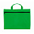 Сумка для документов KEIN, зеленый, 36х26 см; 100% полиэстер