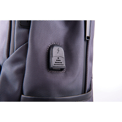 Рюкзак "Spark", темно-серый, 46х30х14 см, 100% полиэстер