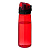 Бутылка для воды FLASK, 800 мл; 25,2х7,7см, красный, пластик