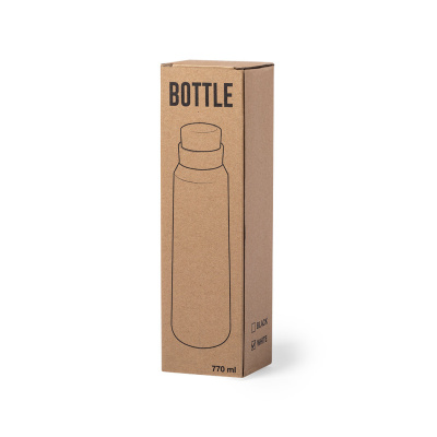 Бутылка для воды ANUKIN, белая, 770 мл, нержавеющая сталь