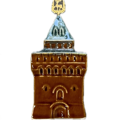 Сувенир «Дмитровская башня» ручной работы с логотипом